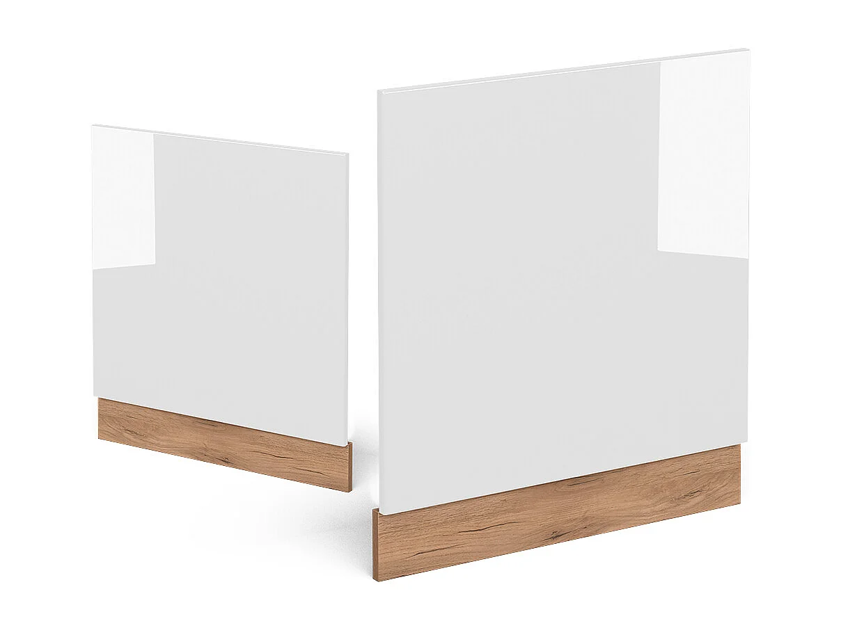 Pannello frontale bianco lucido 60x1.6x57.2 r-line