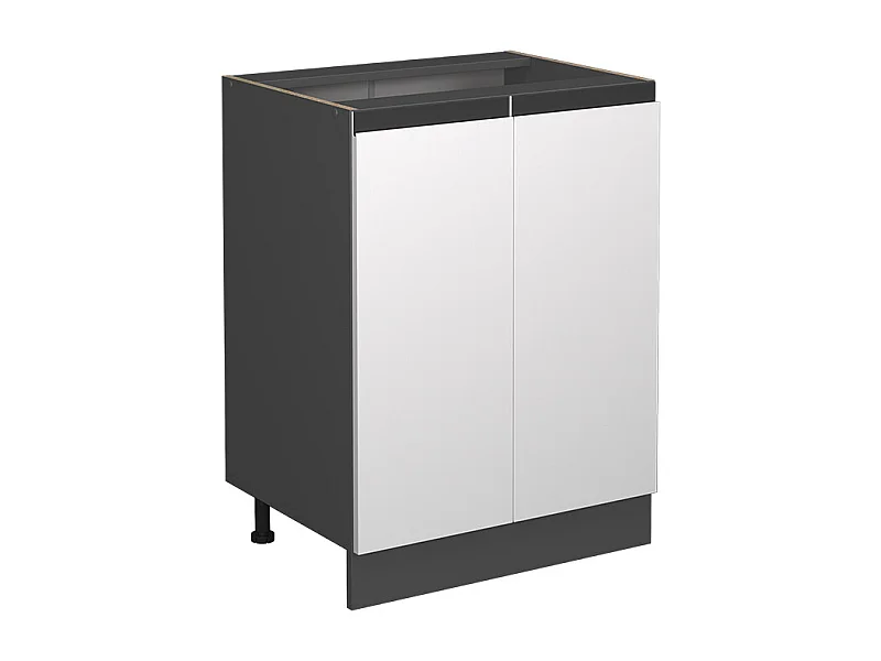 Küchenunterschrank weiß 60x46x81.6 r-line