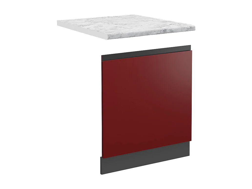 Panel frontal rojo 60x1.6x57.2 r-line