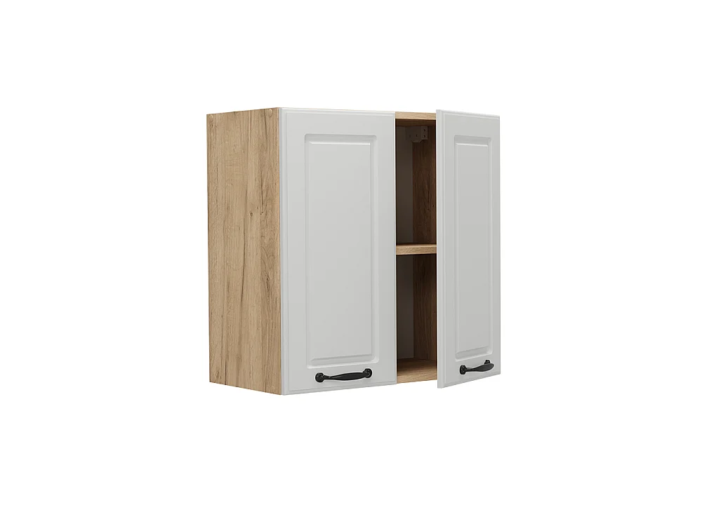 Wall cabinet white country house 60x31x60 r-line