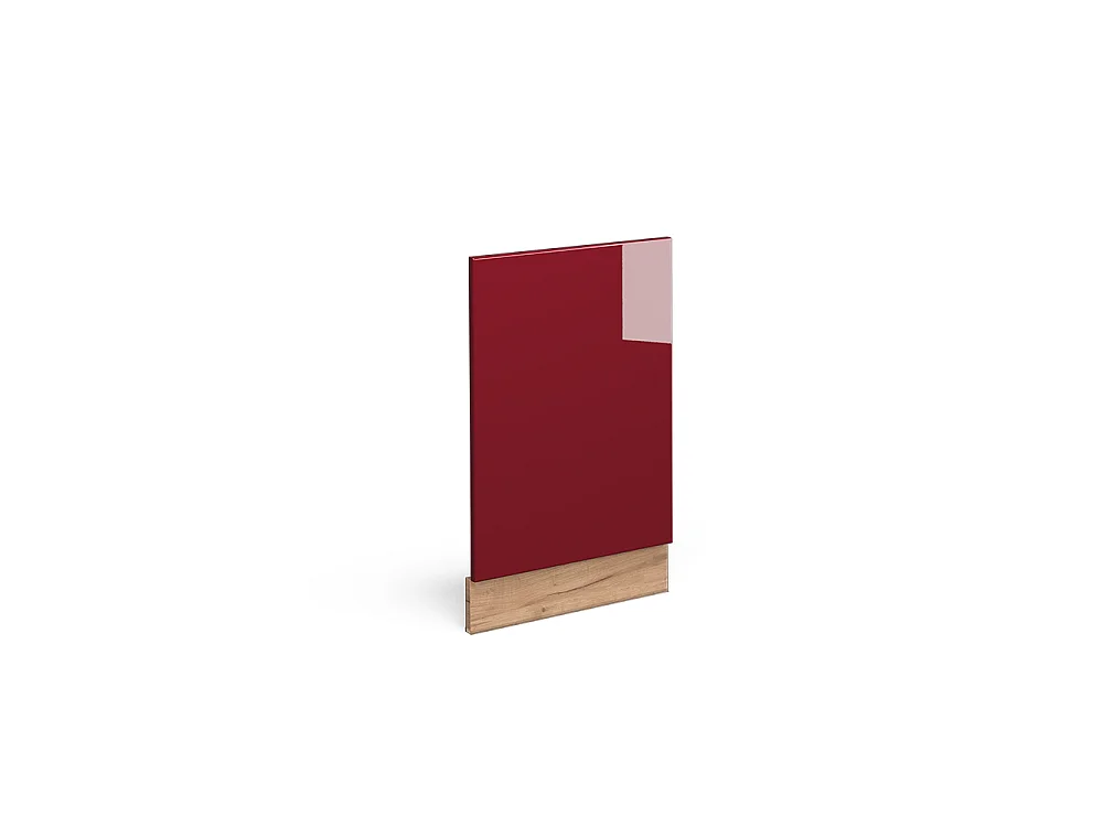 Front panel bordeaux high gloss 45x1.6x67.4 fame-line