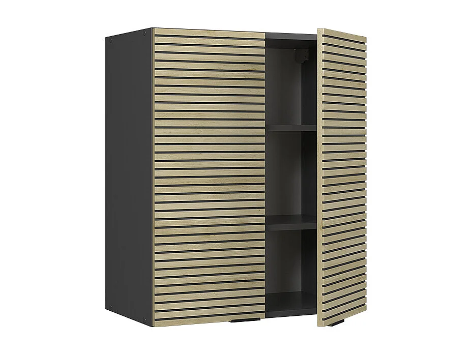 Hangkast eiken paneel 60x34.1x72 fame-line