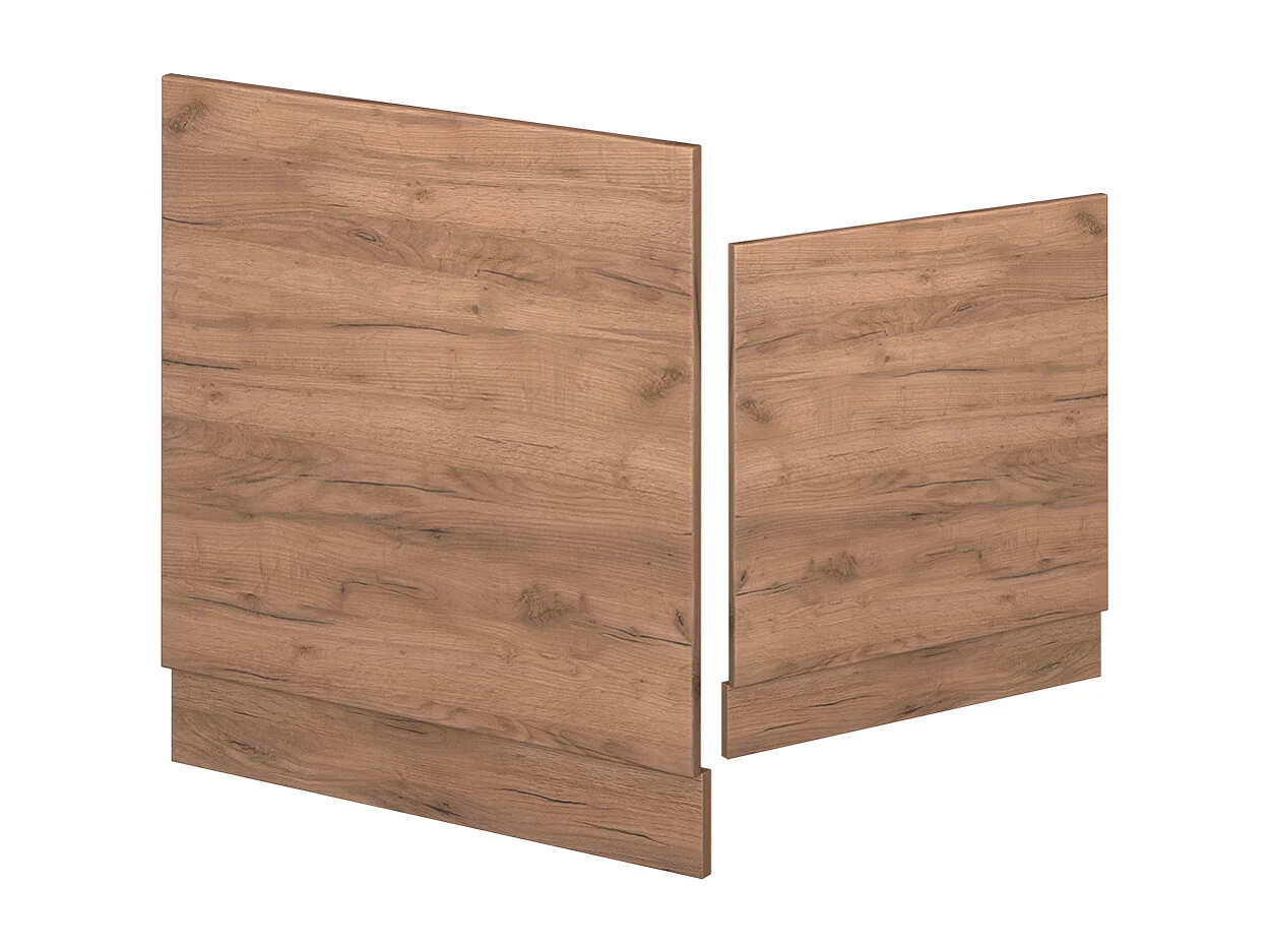 Panel frontal roble dorado 60x1.6x67.4 fame-line