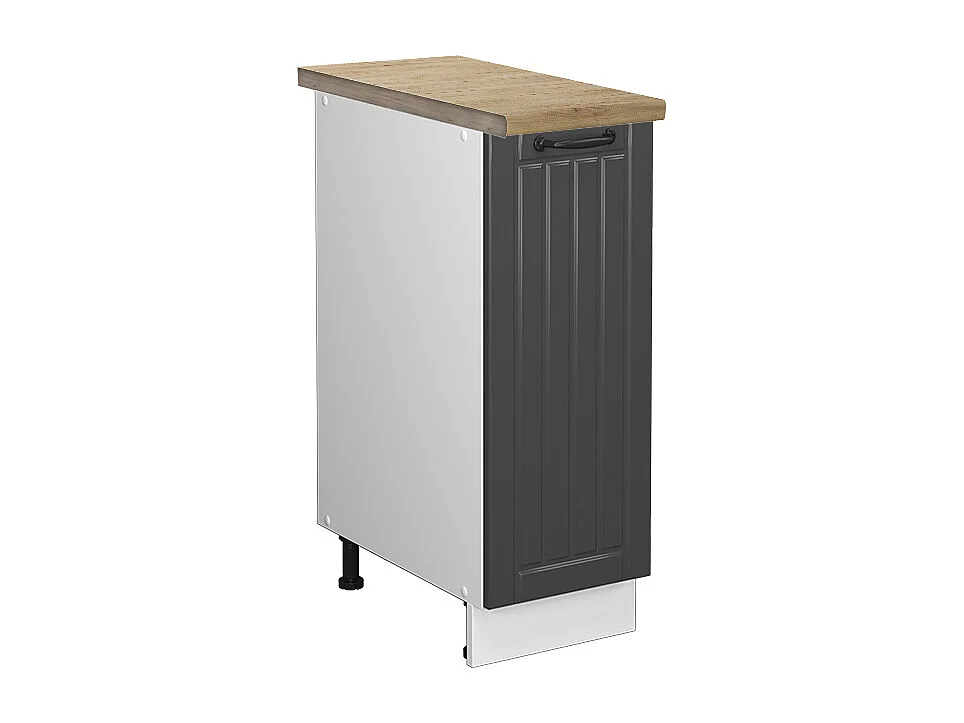 Apotheekkast antraciet landhuis 30x60x82 fame-line