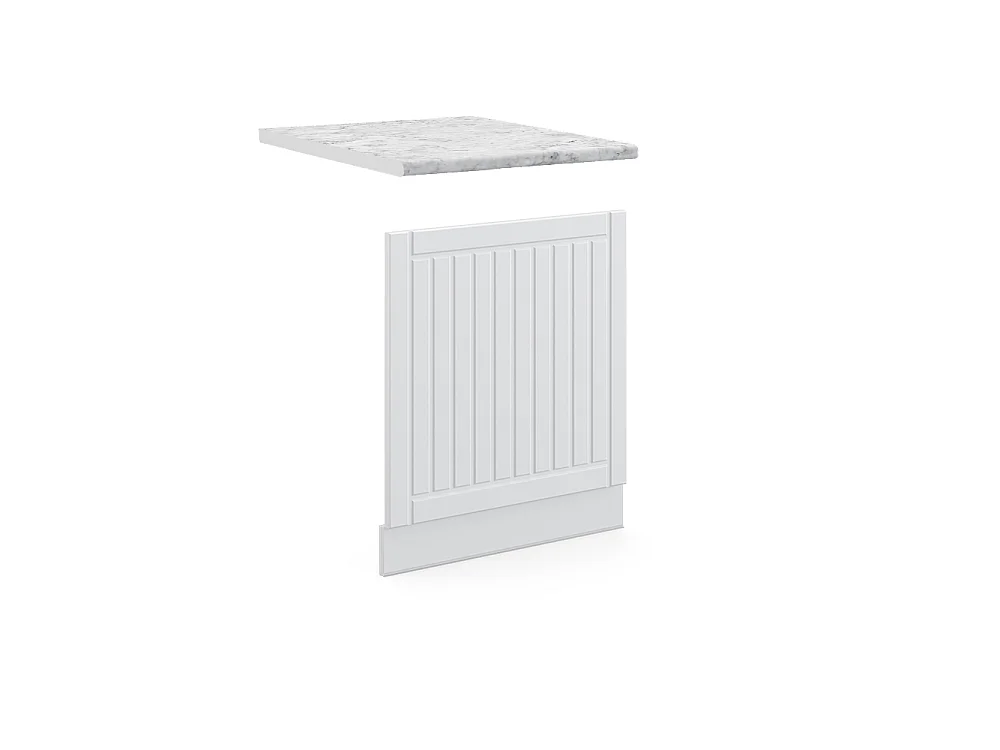 Pannello frontale Bianco rustico 60x1.6x67.4 fame-line