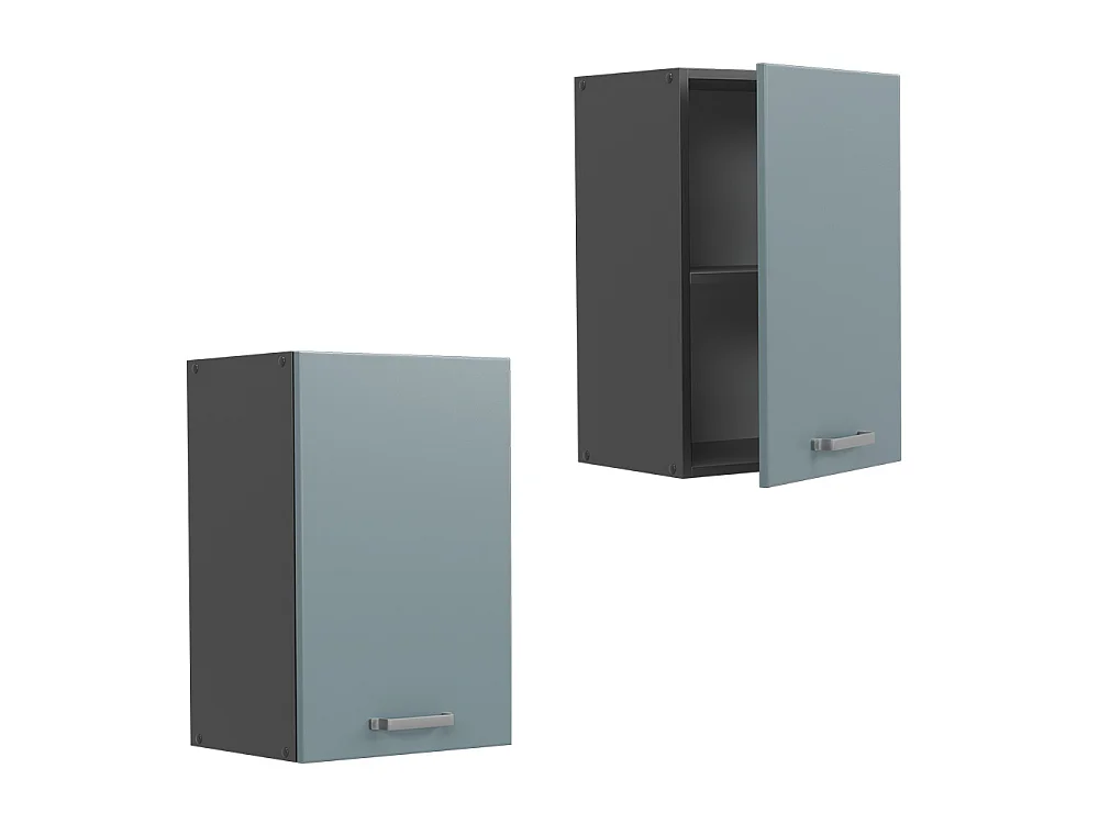 Wall cabinet blue-grey 40x31x60 r-line