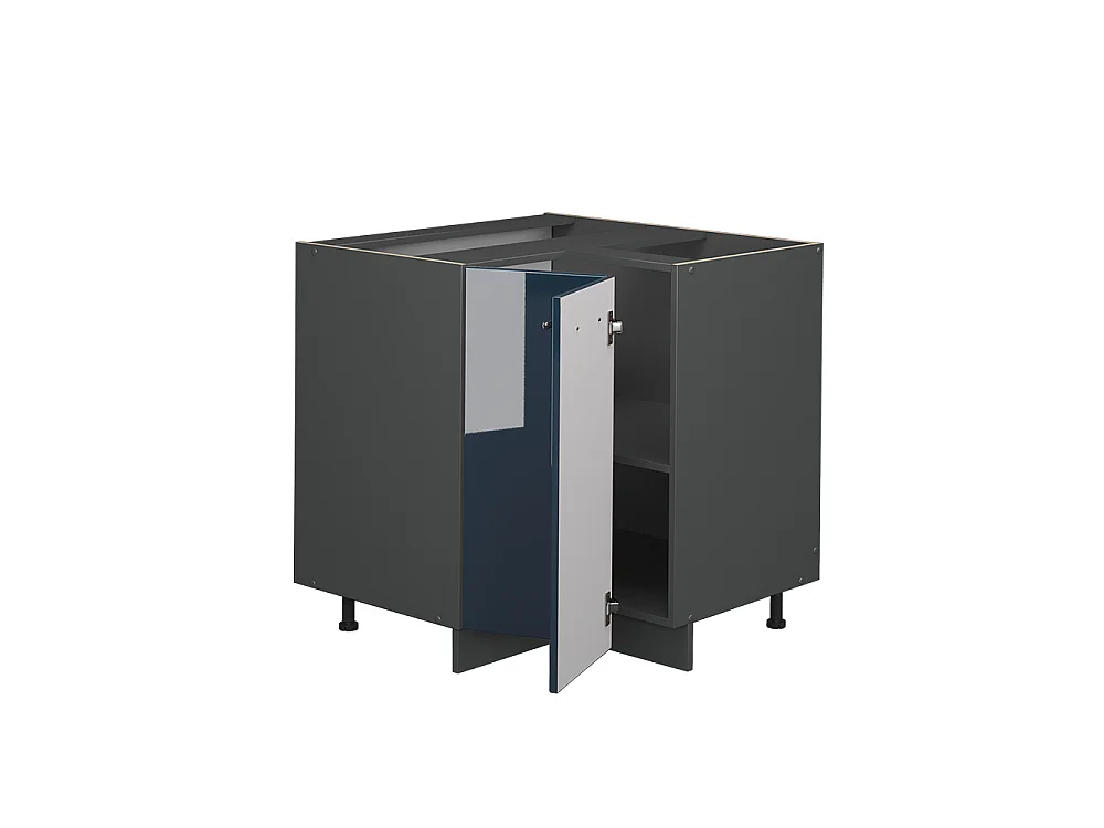 Meuble dangle bleu foncé brillant 80.5x51.6x82 fame-line
