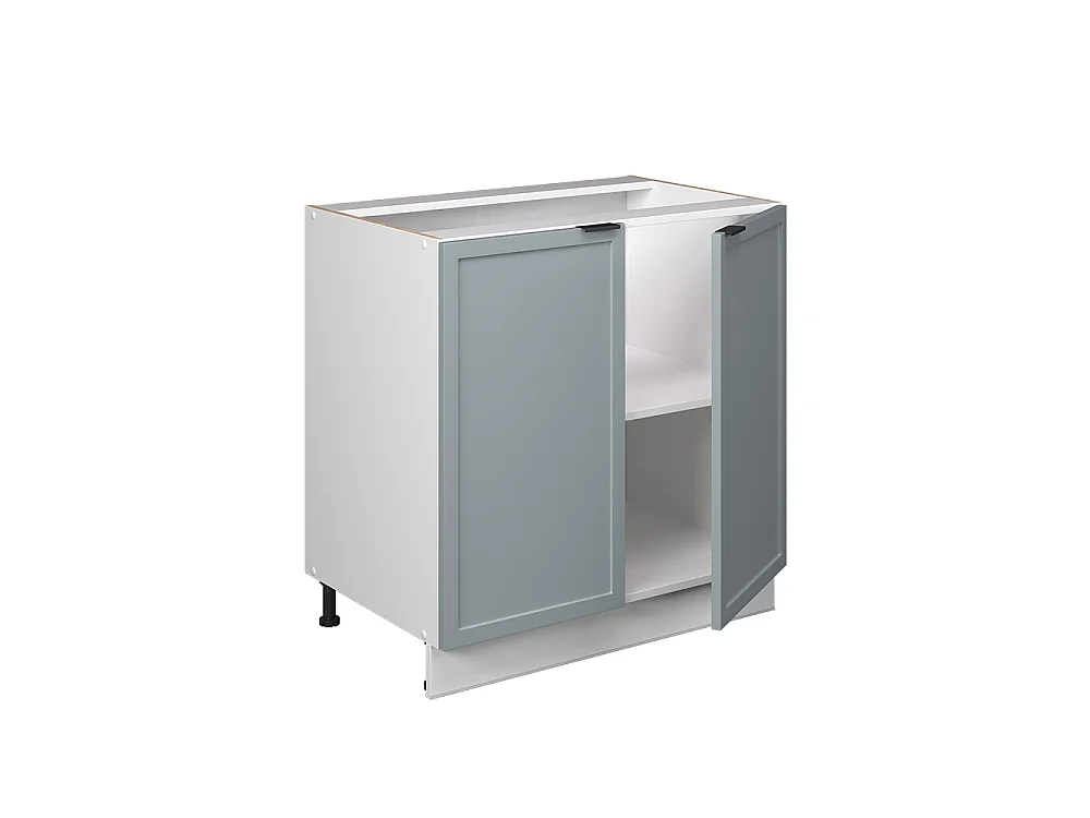 Keukenonderkast licht blauw-grijs/wit 80x51.6x82 fame-line