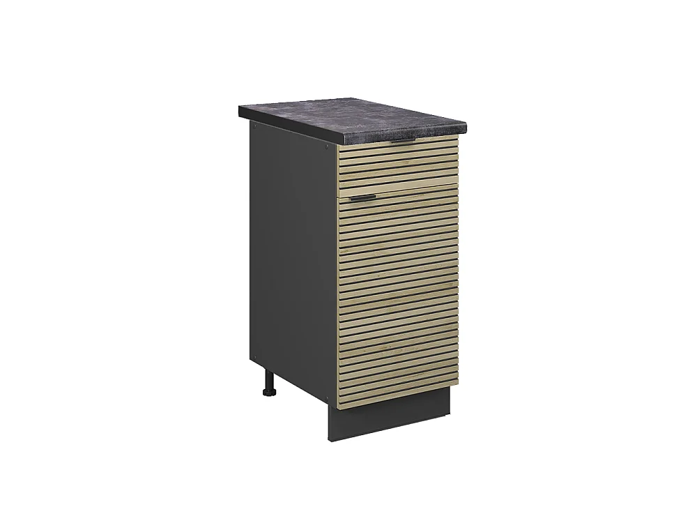 Meuble cuisine panneau en chêne 40x60x82 fame-line