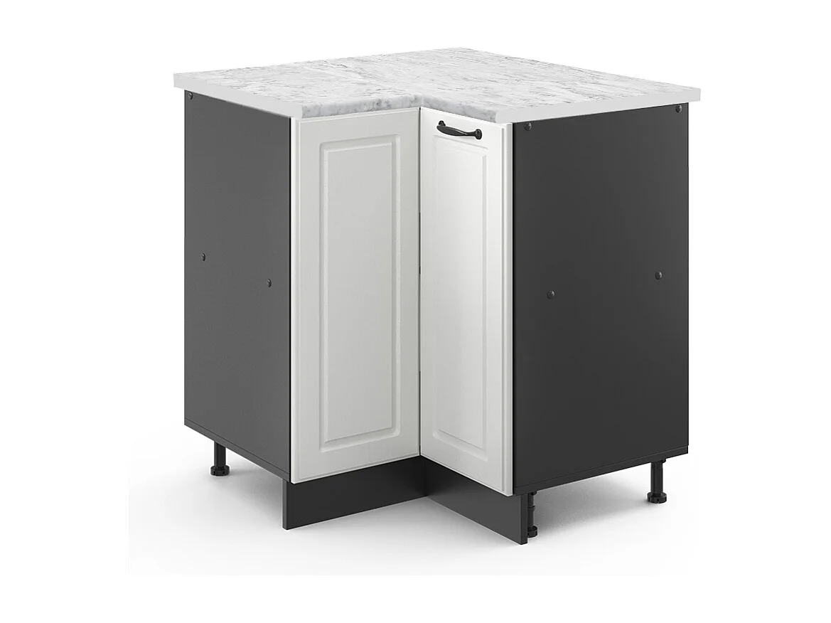 Armario de esquina blanco casa de campo 75.6x60x81.6 r-line