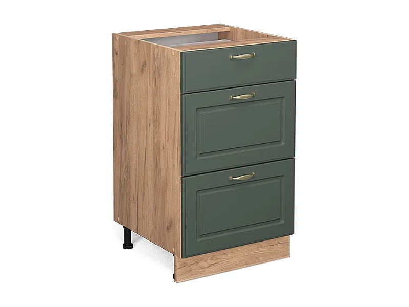 Meuble cuisine vert or campagne 50x51.6x82 fame-line