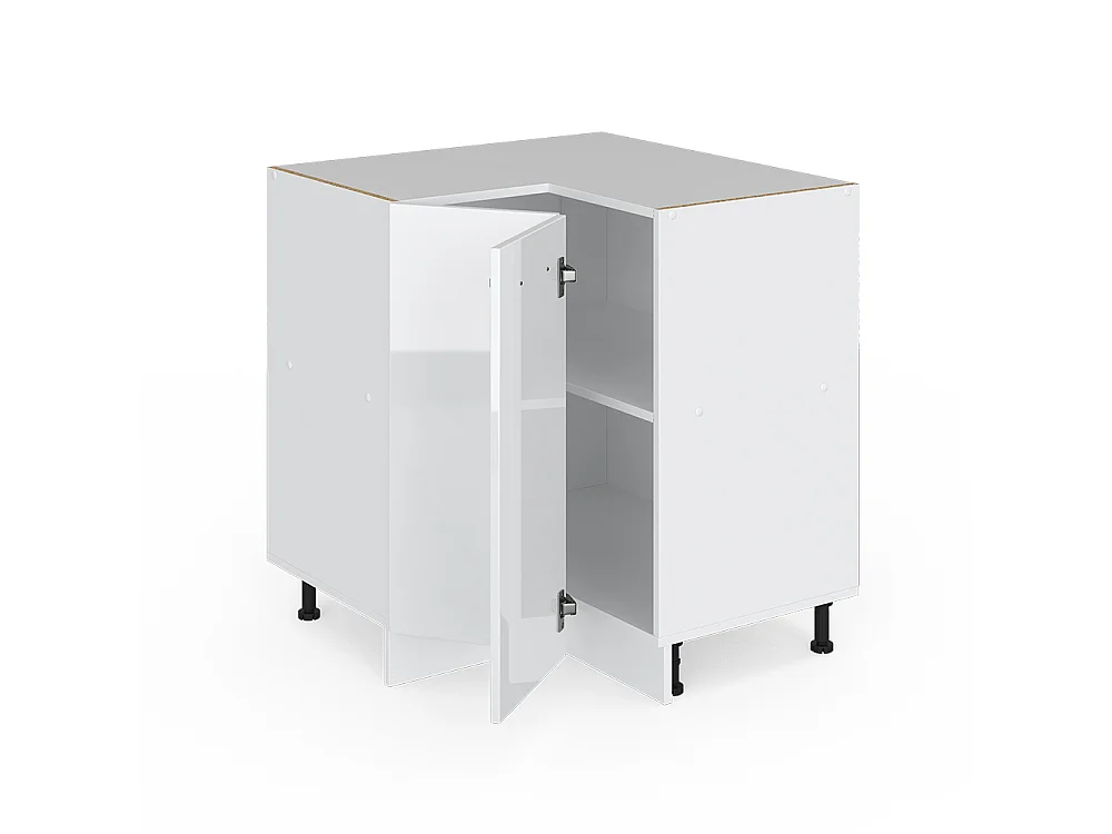 Meuble dangle blanc haute brillance 75.6x60x81.6 r-line