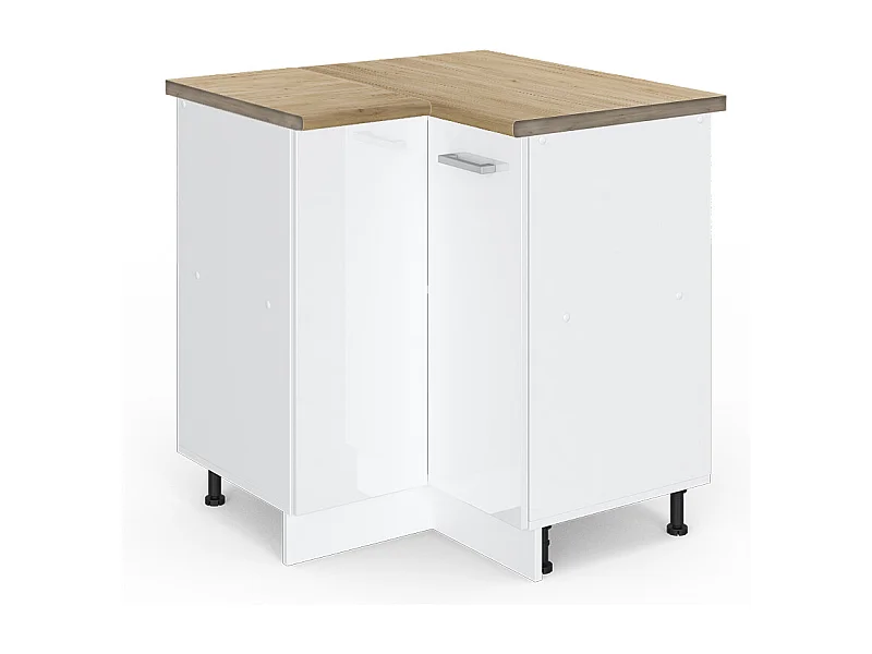 Meuble dangle blanc haute brillance 75.6x60x81.6 r-line