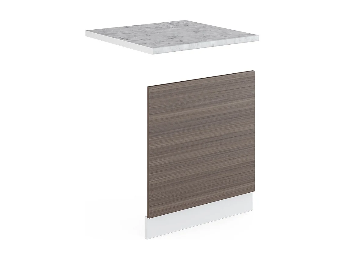 Pannello frontale grigio nobile 60x1.6x57.2 r-line