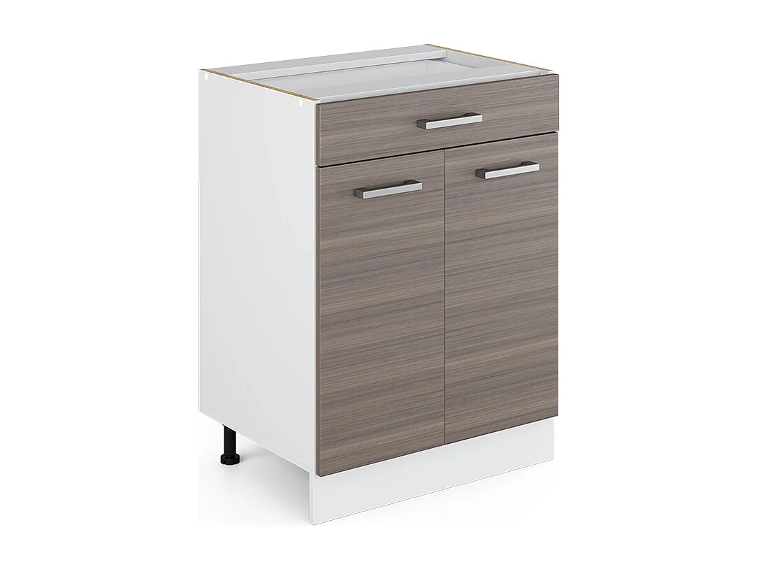 Keukenonderkast edel grijs 60x46x81.6 r-line