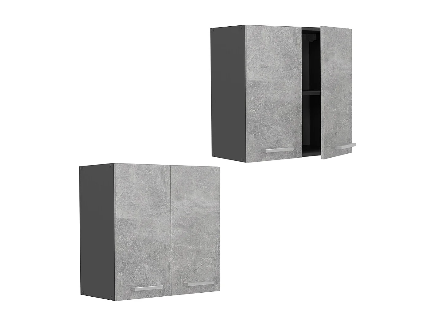 Armario colgante hormigón 60x31x60 r-line