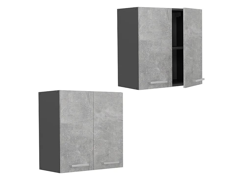 Wall cabinet concrete 60x31x60 r-line