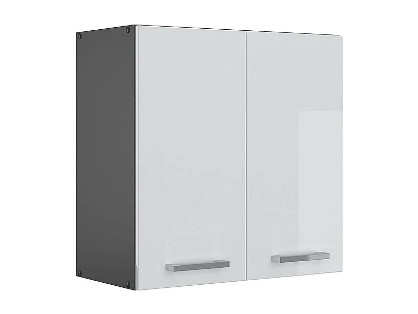 Elément haut de cuisine blanc haute brillance 60x31x60 r-line