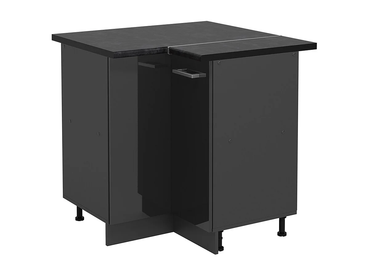 Meuble dangle anthracite haute brillance 75.6x60x81.6 r-line