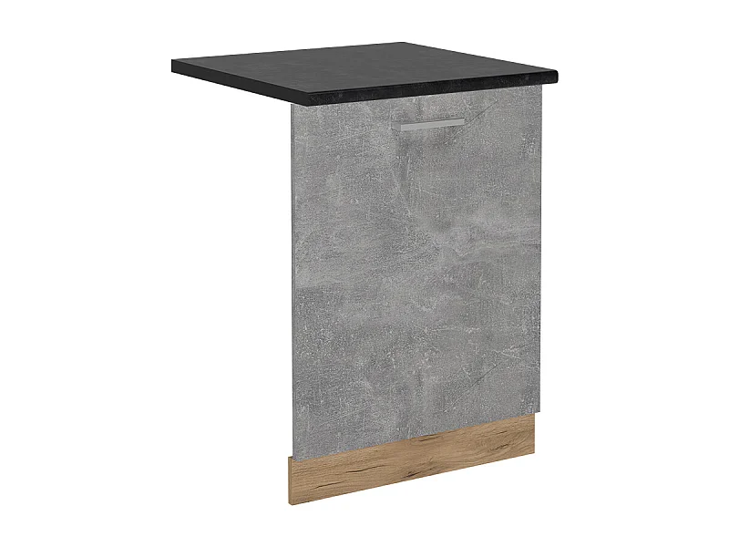 Pannello frontale della lavastoviglie calcestruzzo 60x1.6x81.8 r-line
