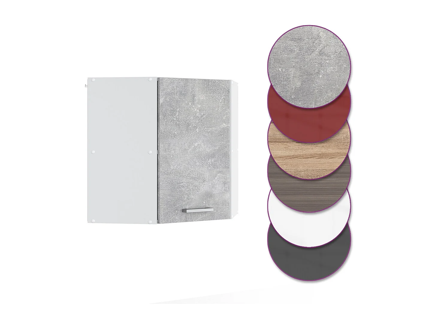 Elément haut de cuisine béton 57x34.1x60 r-line