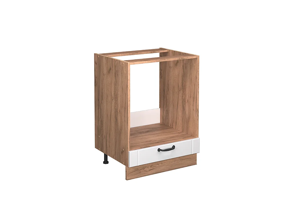 Ovenombouwkast wit landhuis 60x60x82 fame-line