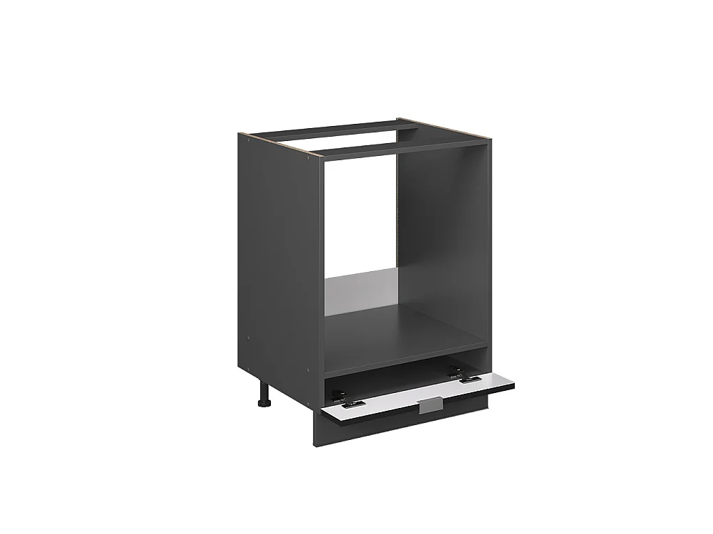 Armario para horno empotrado rayas negras 60x51.6x82 fame-line