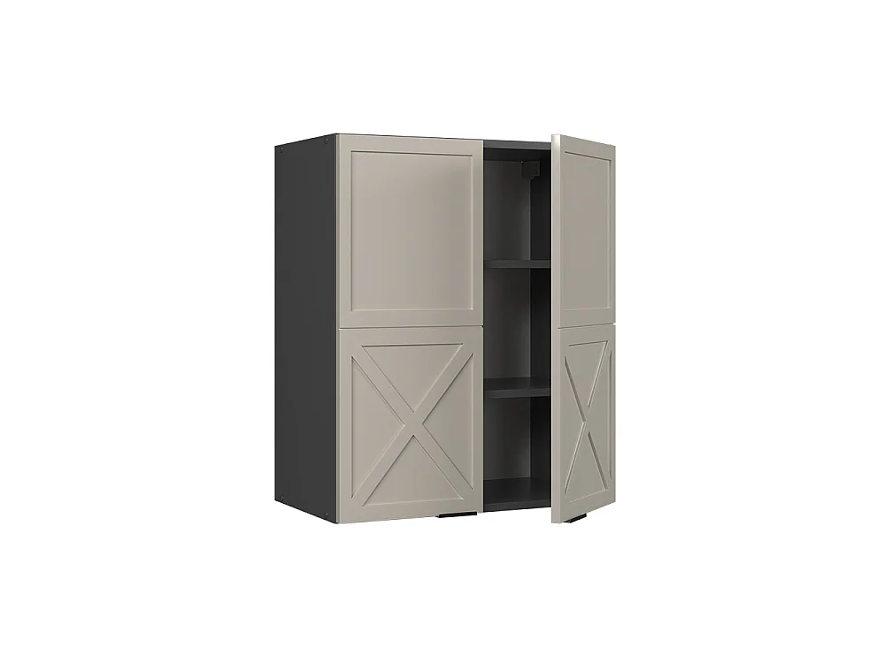 Wall cabinet graybeige 60x34.1x72 fame-line