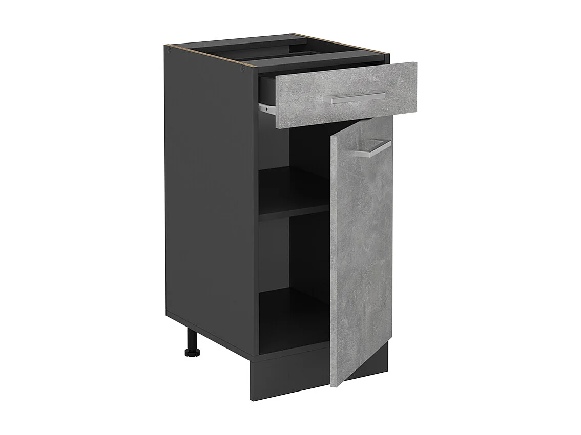 Szafka dolna do kuchni beton 40x60x81.6 r-line