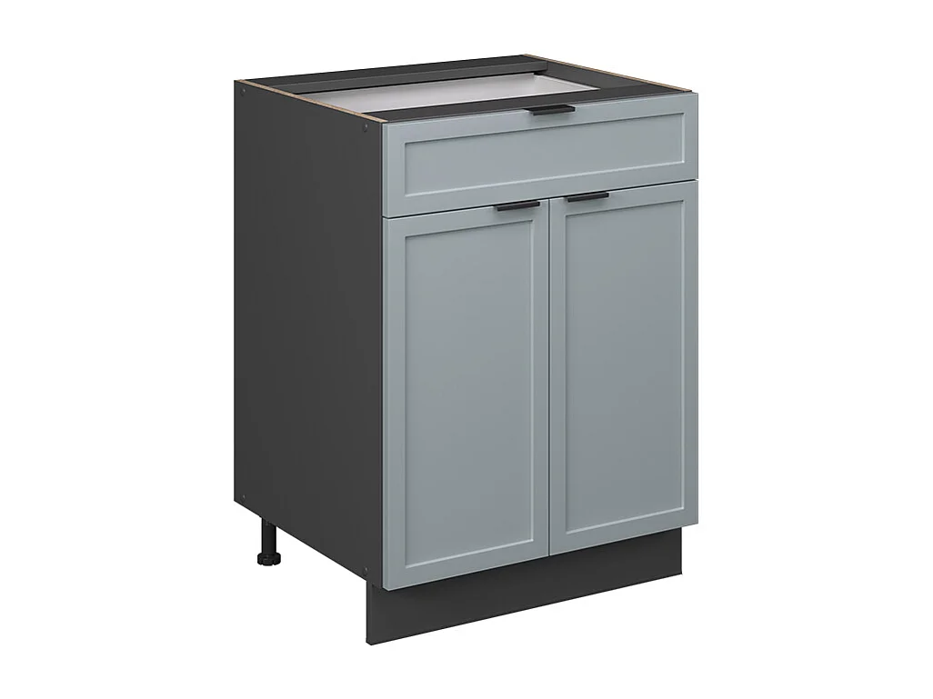 Küchenunterschrank hellblau-grau 60x51.6x82 fame-line