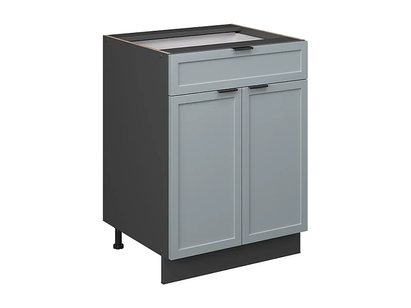 Küchenunterschrank hellblau-grau 60x51.6x82 fame-line