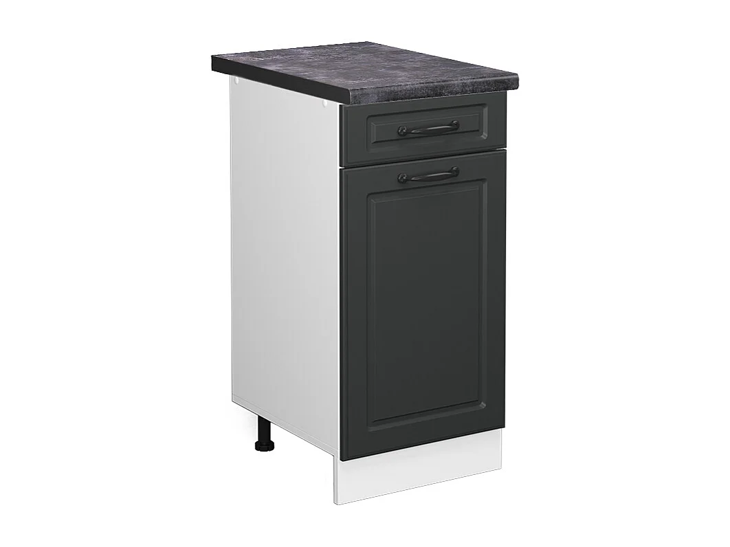 Keukenonderkast antraciet landhuis 40x60x81.6 r-line