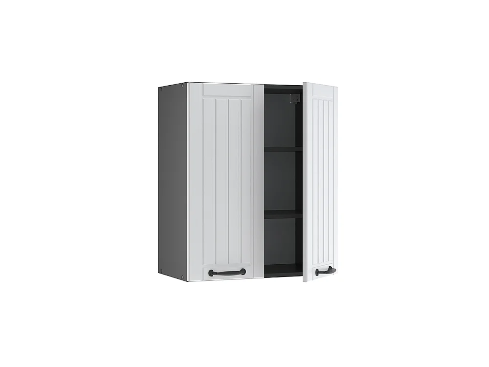 Wall cabinet white country house 60x34.1x72 fame-line