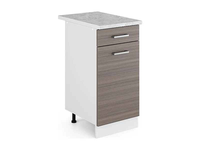 Mueble bajo de cocina gris noble 40x60x81.6 r-line