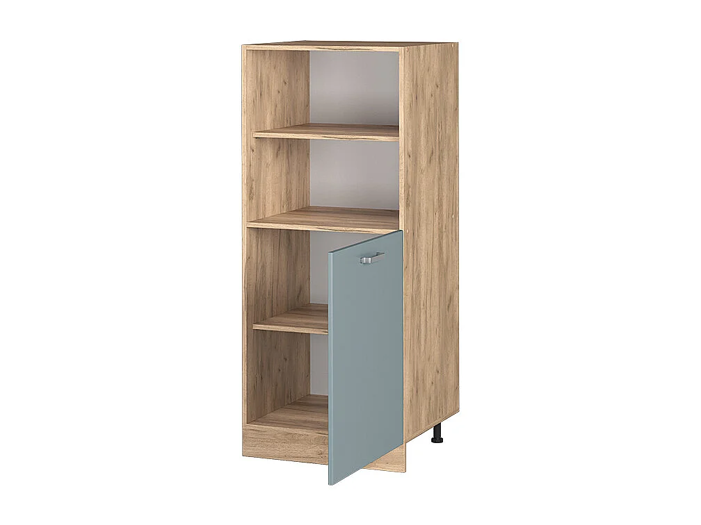 Meuble pour four bleu-gris 60x57x143 r-line