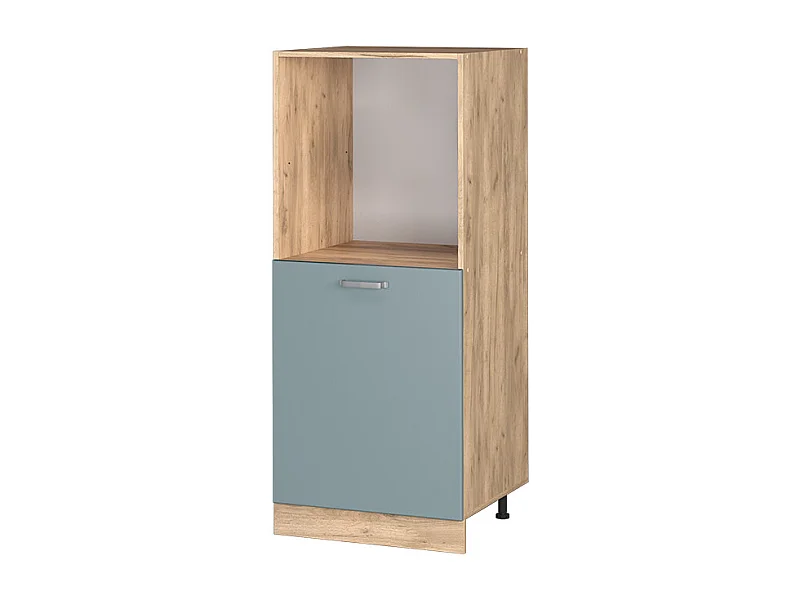 Meuble pour four bleu-gris 60x57x143 r-line