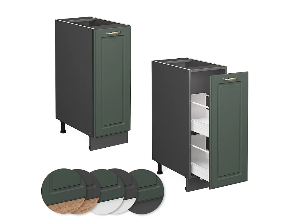 Szafka apteczna green gold country 30x51.6x82 fame-line