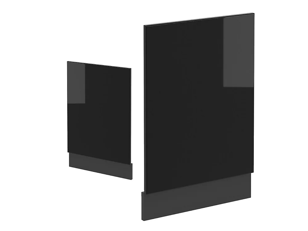 Front panel black high gloss 45x1.6x57.2 r-line