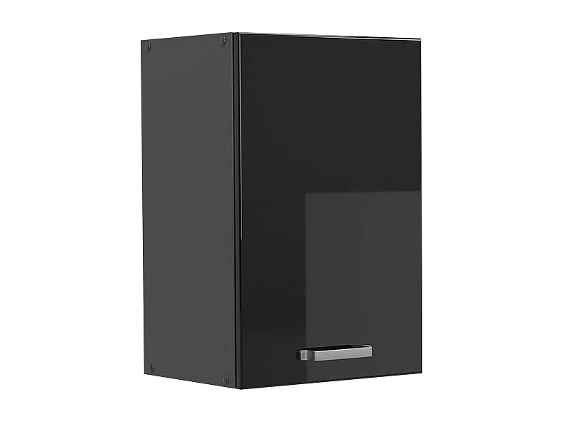 Hangkast zwart hoogglans 40x31x60 r-line