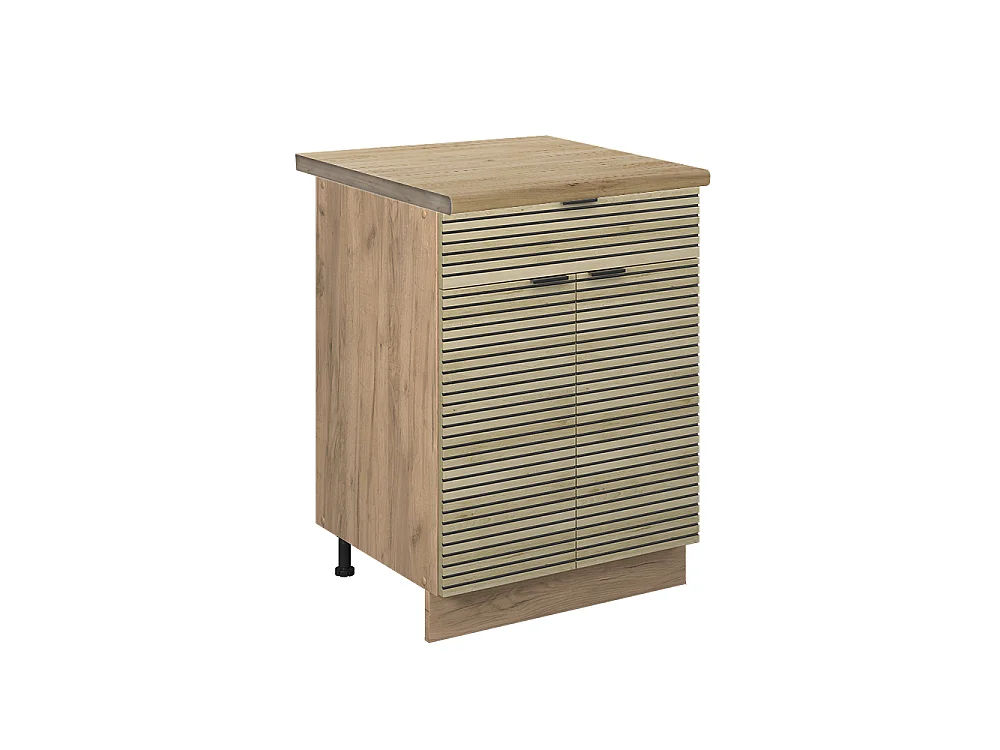 Keukenonderkast eiken paneel 60x60x82 fame-line
