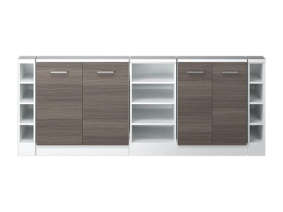 Meuble sous pente gris noble 210x46x81.6 r-line