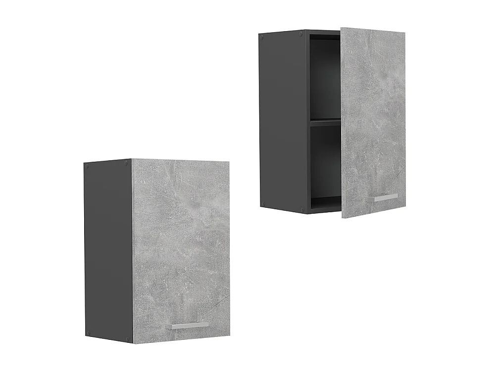 Pensile da cucina calcestruzzo 40x31x60 r-line