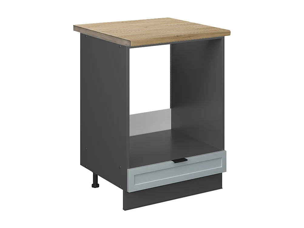 Ovenombouwkast licht blauw-grijs 60x60x82 fame-line