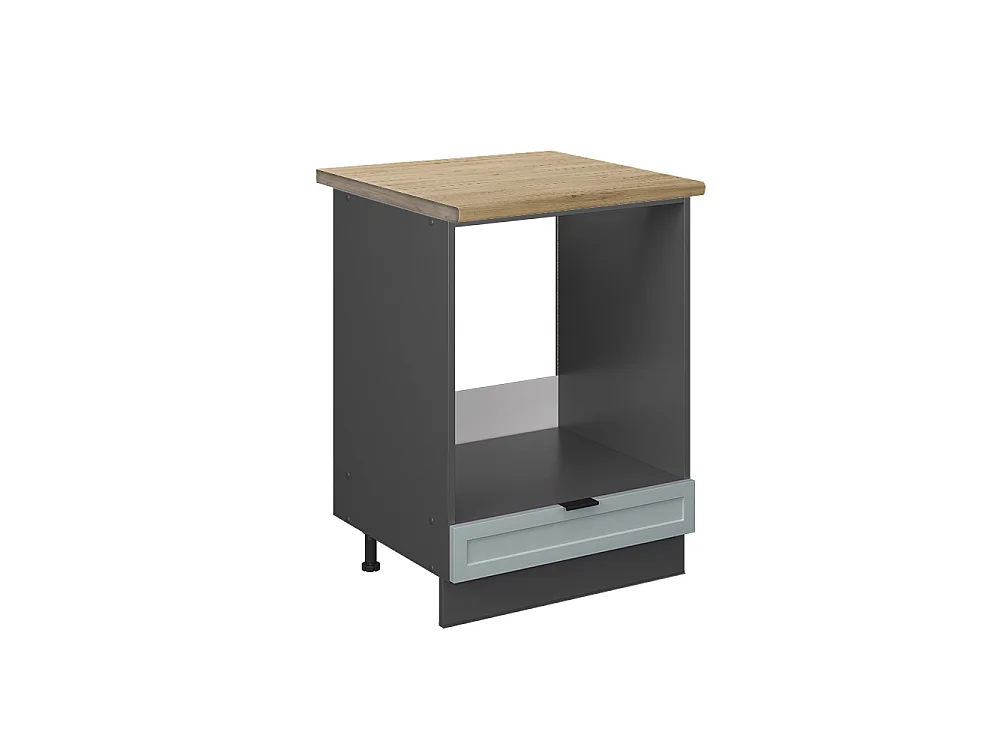 Ovenombouwkast licht blauw-grijs 60x60x82 fame-line
