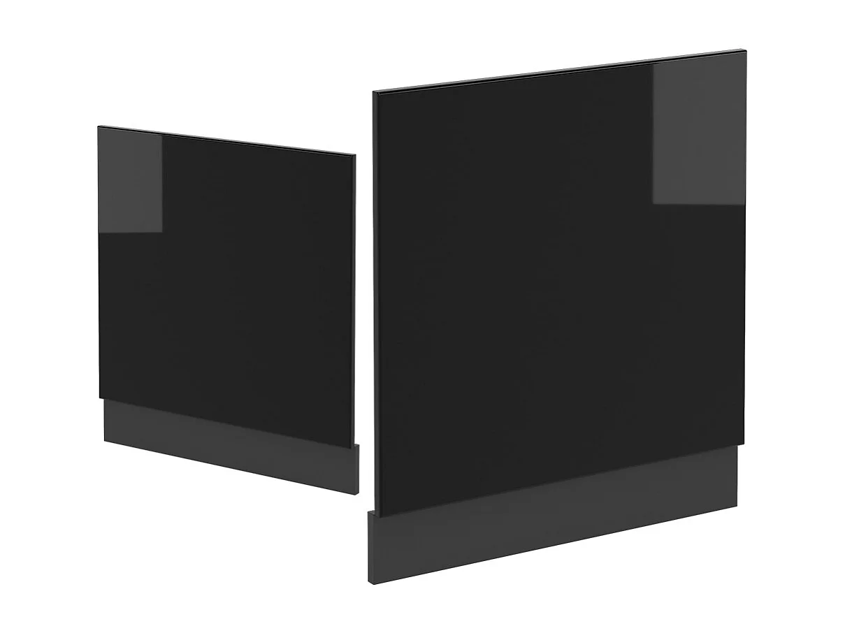 Panel frontal negro brillo intenso 60x1.6x57.2 r-line