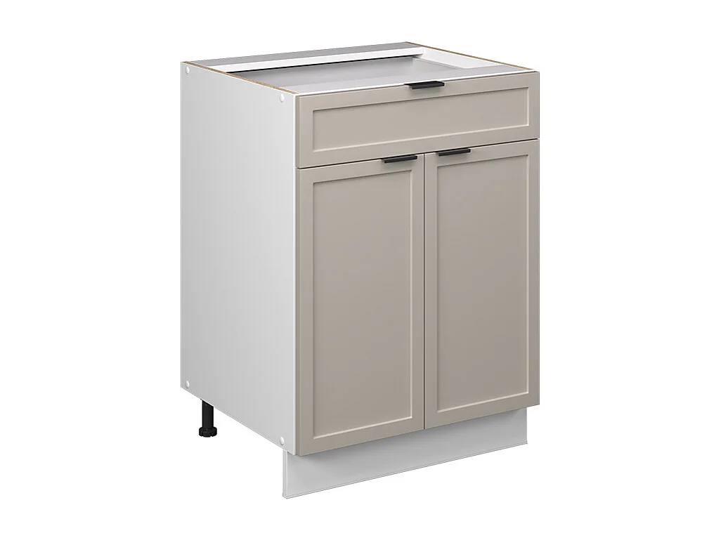 Meuble cuisine grisbeige 60x51.6x82 fame-line