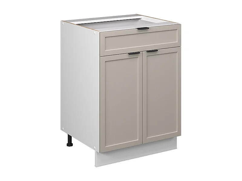 Meuble cuisine grisbeige 60x51.6x82 fame-line