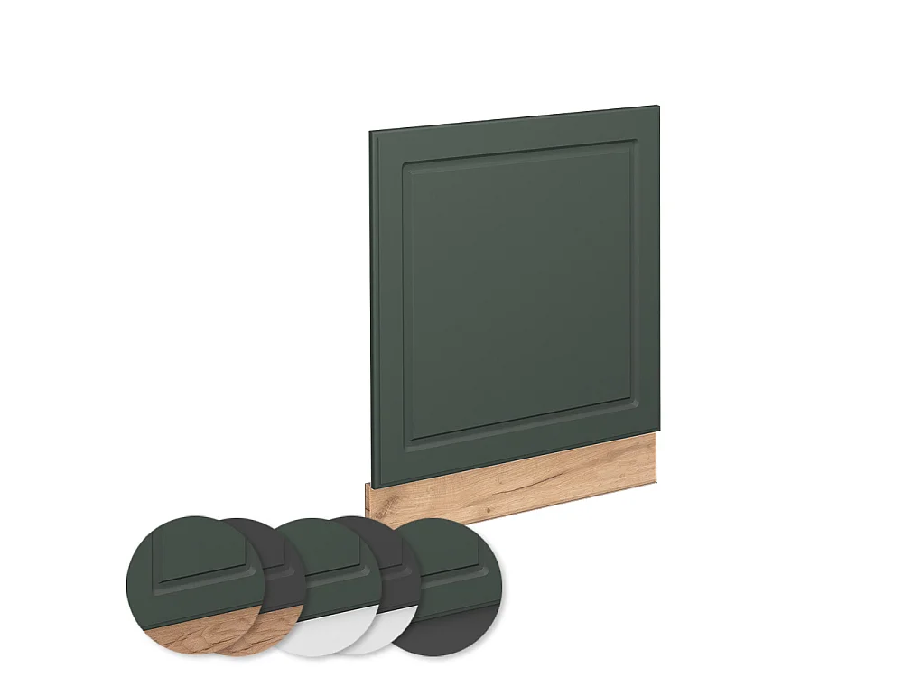 Pannello frontale Verde-oro rustico 60x1.6x67.4 fame-line