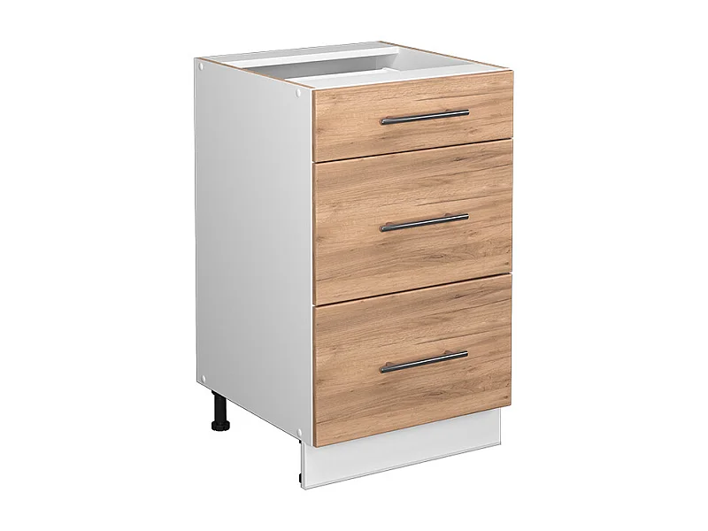 Meuble cuisine chêne de force doré 50x51.6x82 fame-line