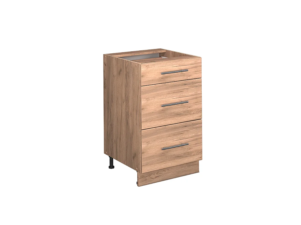 Kitchen base cabinet gold power oak 50x60x82 fame-line